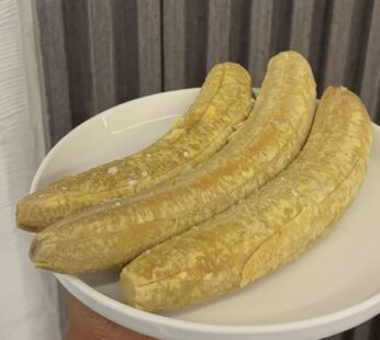 Boiled plantain